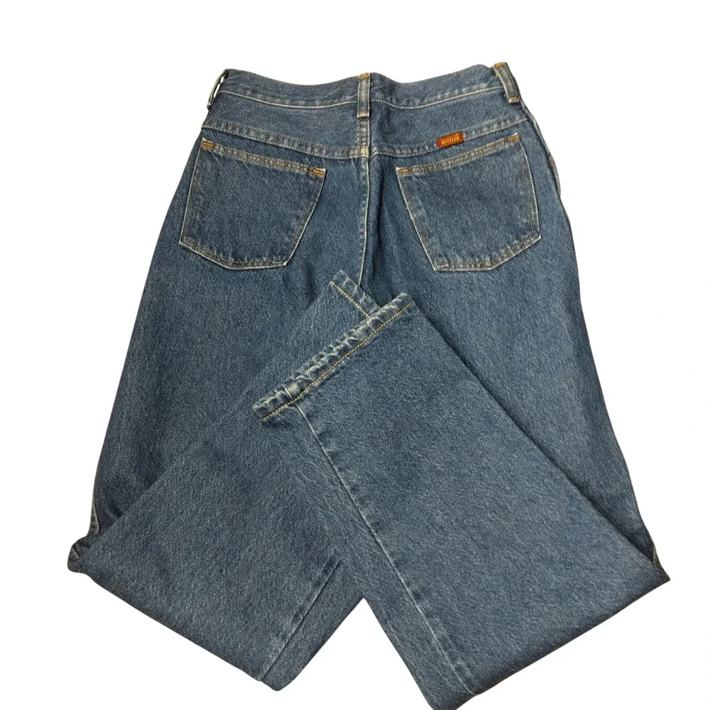 Rustler Boys Regular Fit Straight Leg Jeans Medium Wash Blue Denim Size 16 Reg